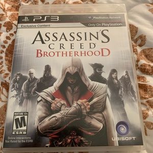 PS3 Assassins creed brotherhood video
